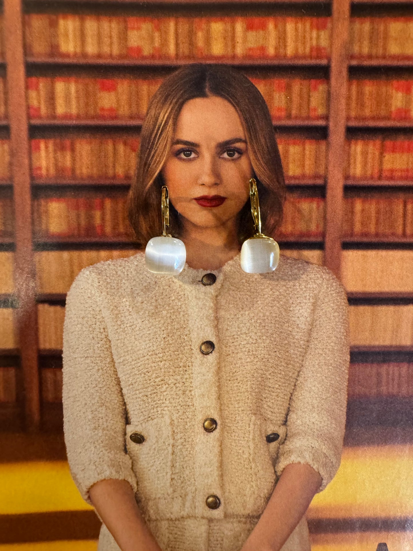Pendientes Estilo Pomellato Crudo