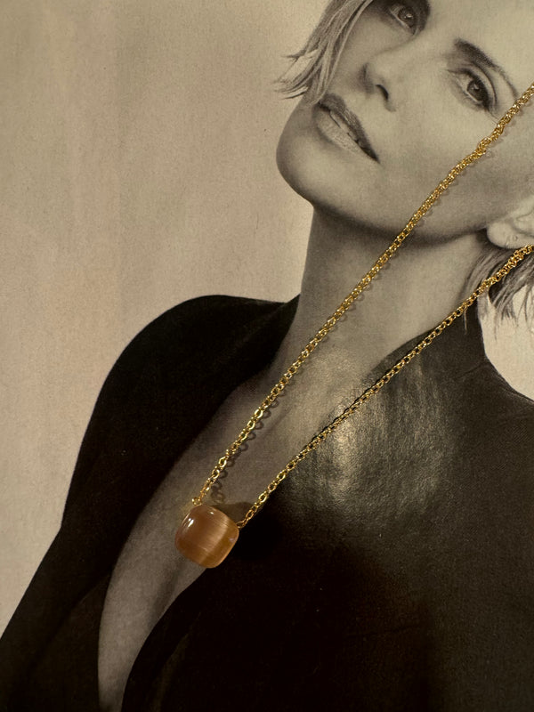 Collar Estilo Pomellato Rosa Topo