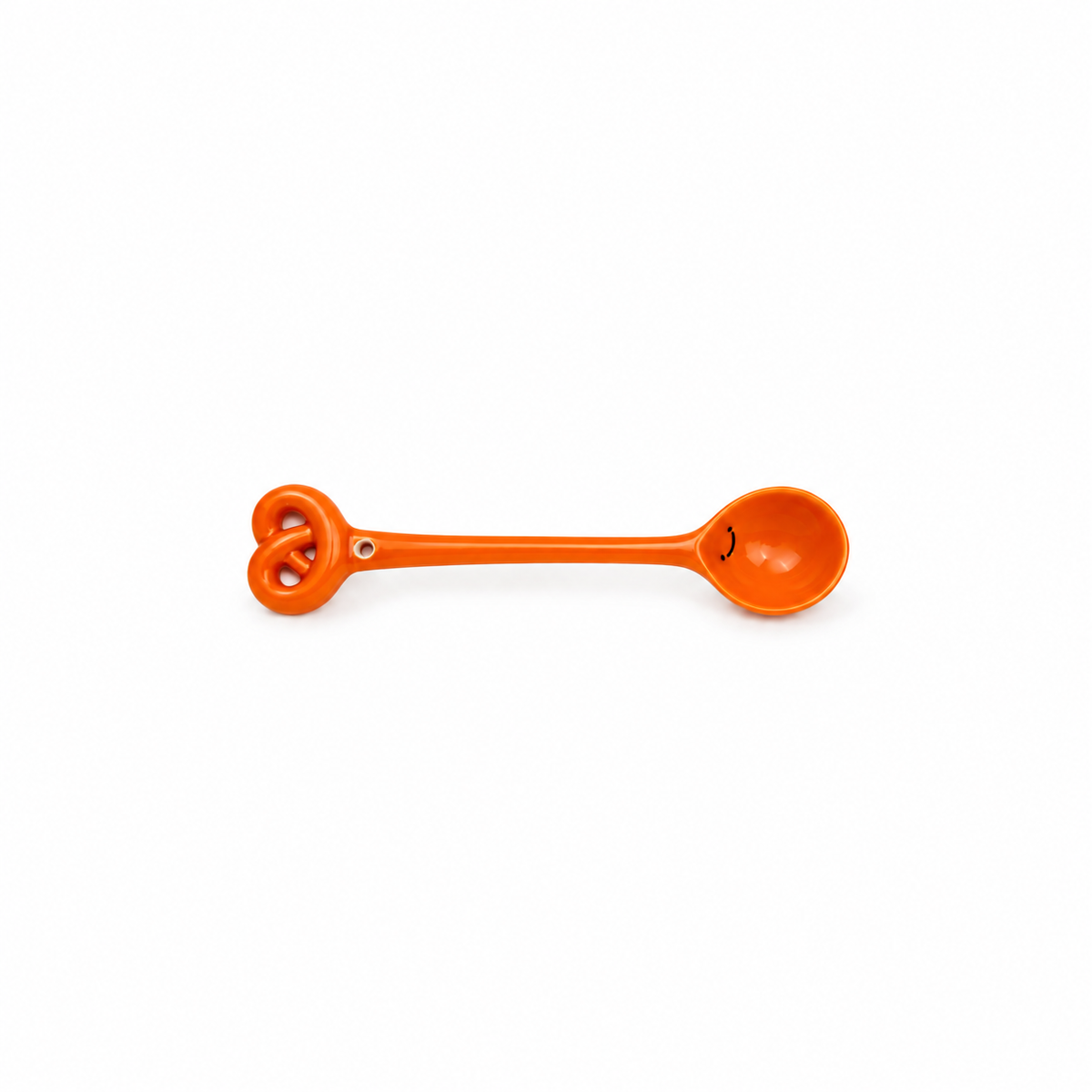 Cuchara Naranja Pretzel