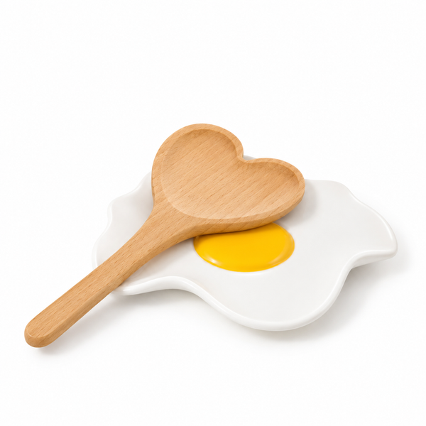 Reposa o Apoya Cucharas en Forma de Huevo