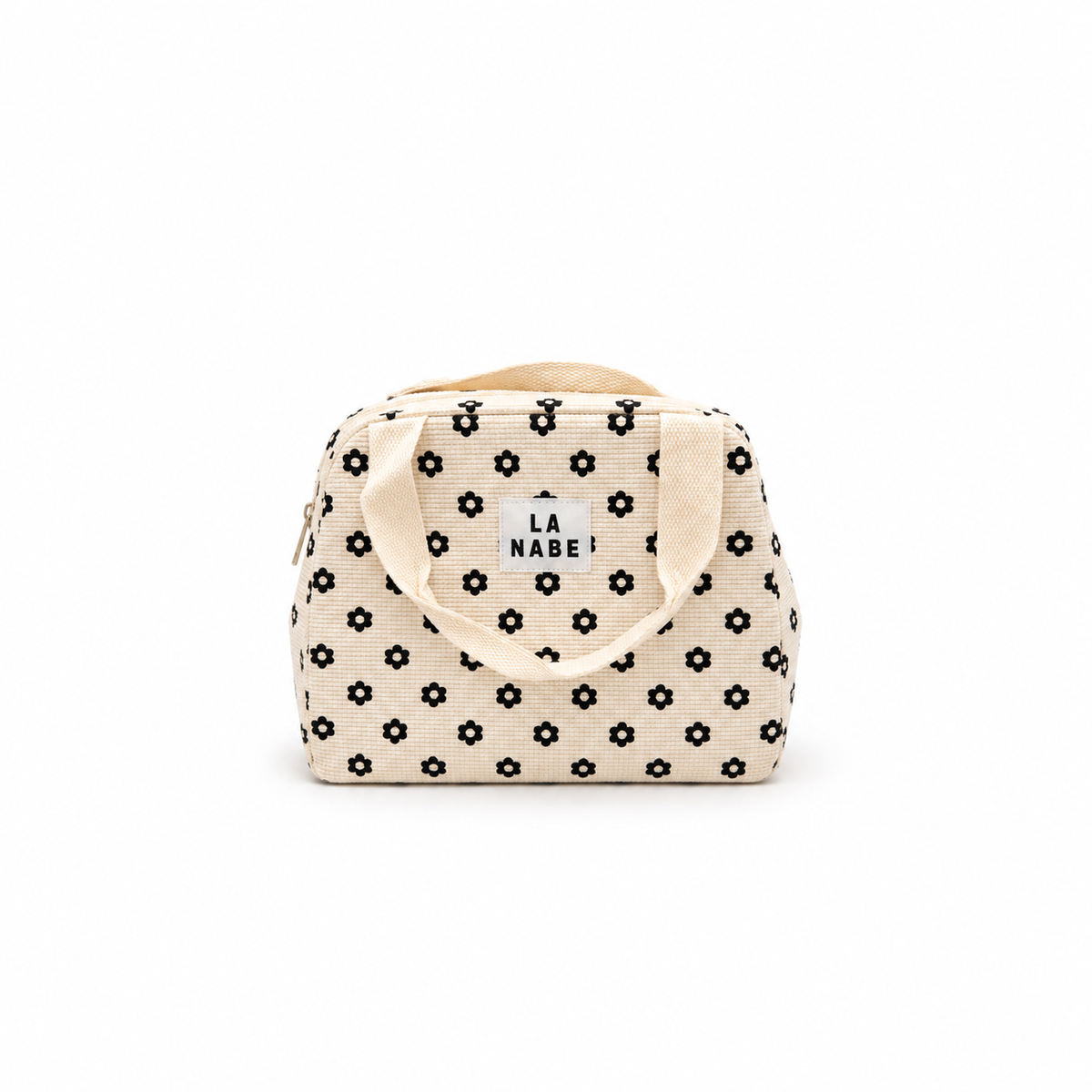 Bolsa Térmica Lanchera Comer Pana con Flores