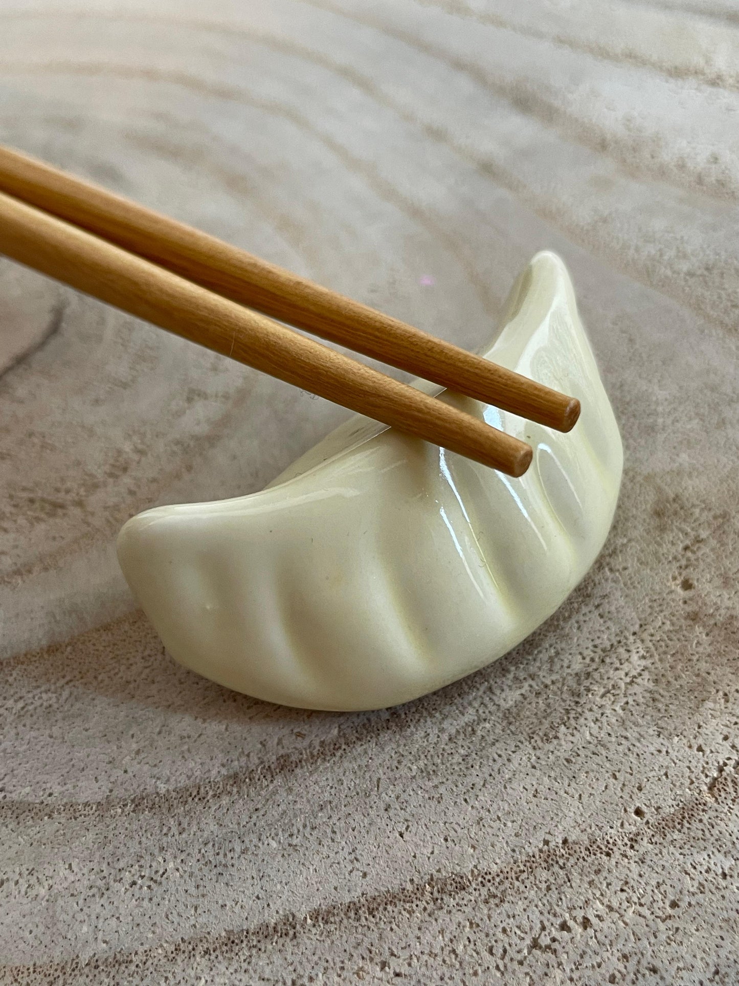 Ceramic Gyoza Dumpling Chopstick Rest