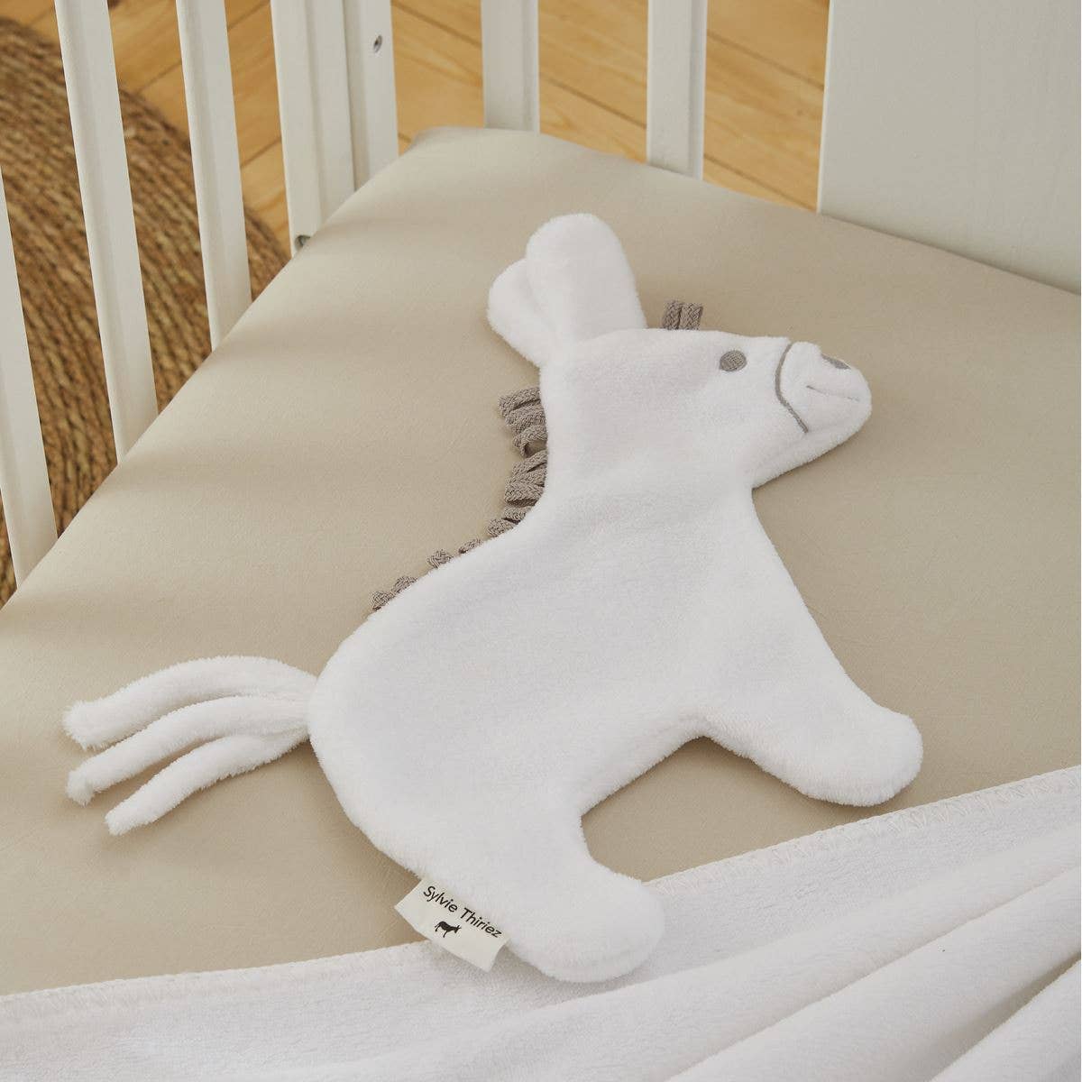 Dudu Trapo para Bebé Burrito Blanco