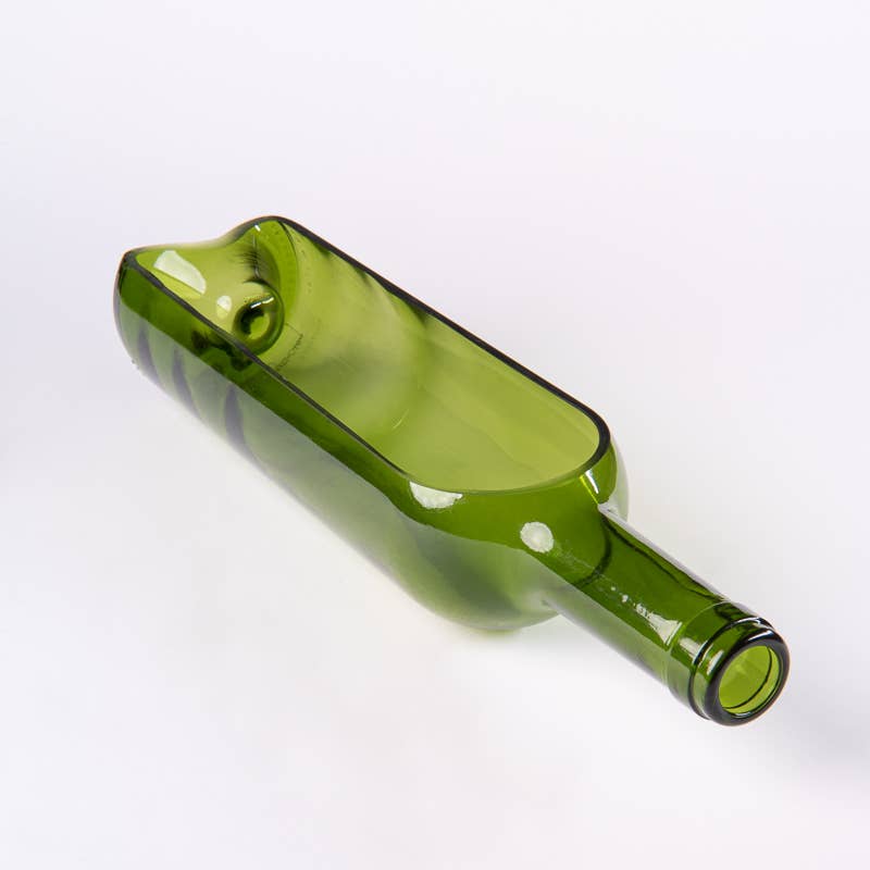 Mitad Botella Verde Grande