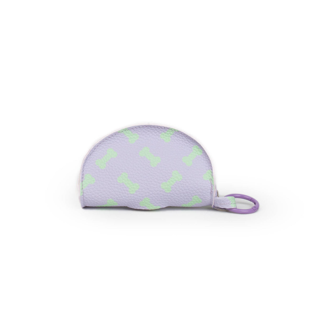 Dispensador Bolsas Perro Lila Morado Violeta Verde Lima