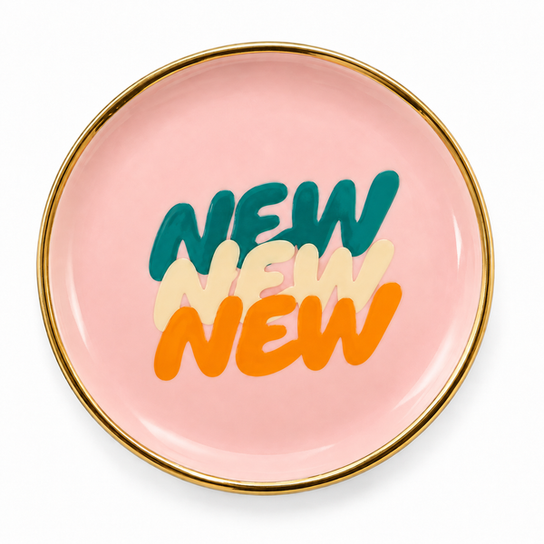 Plato Redondo Rosa New