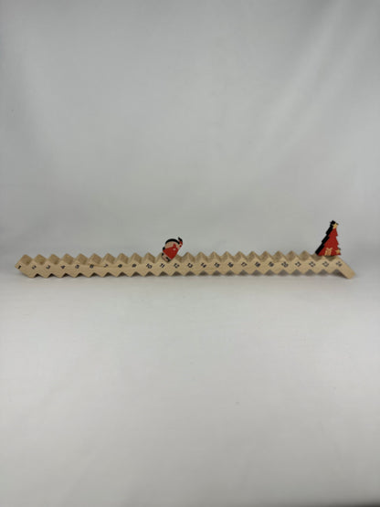 Calendario Adviento Navidad Madera