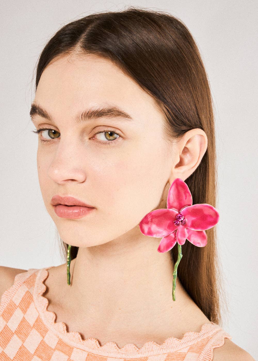Maxi Pendientes Flor