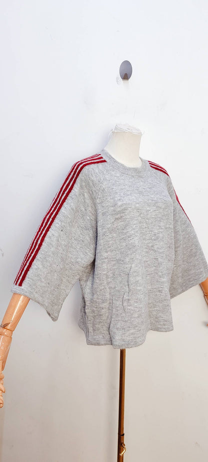 Jersey de punto chocolate oscuro