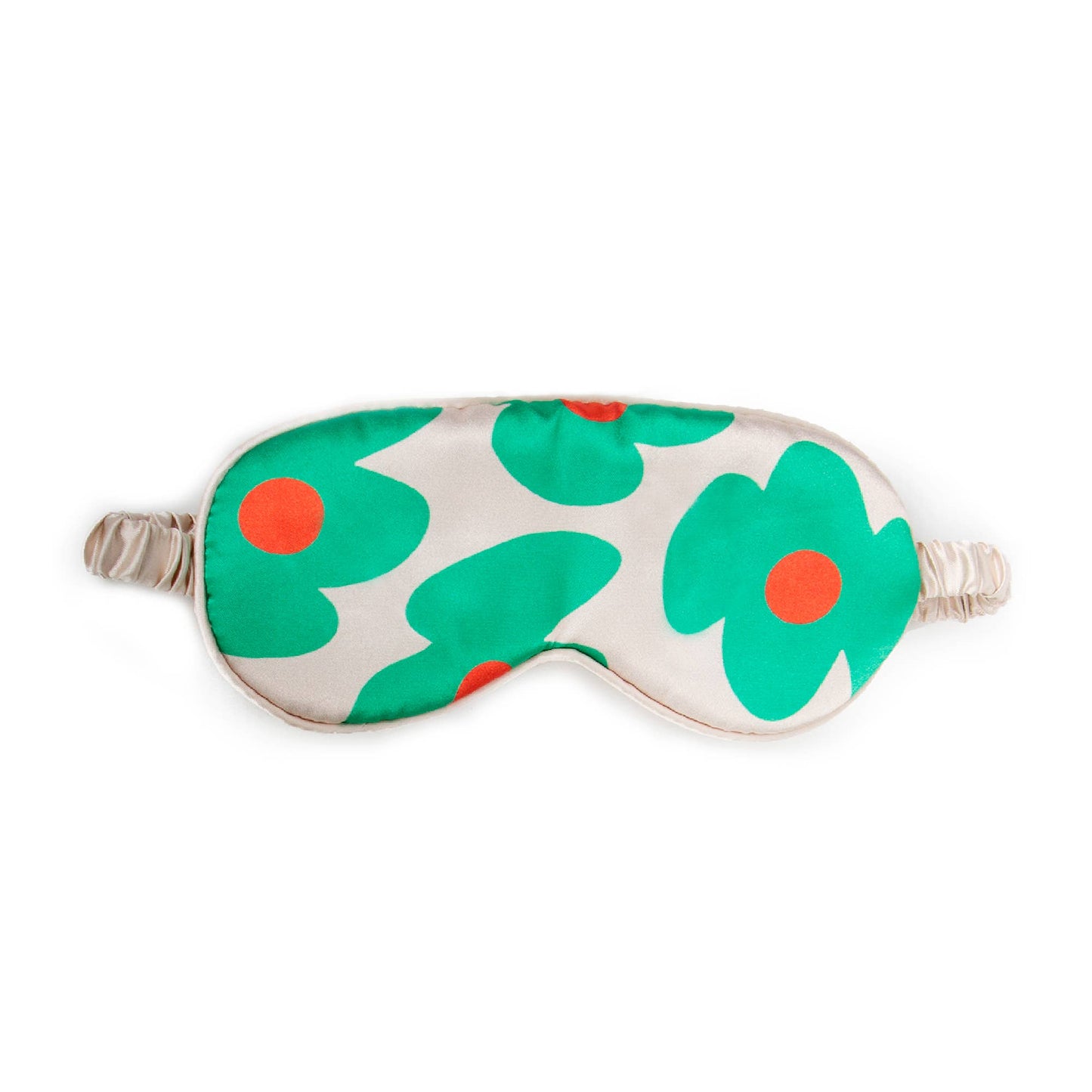 Antifaz Flor Verde y Roja