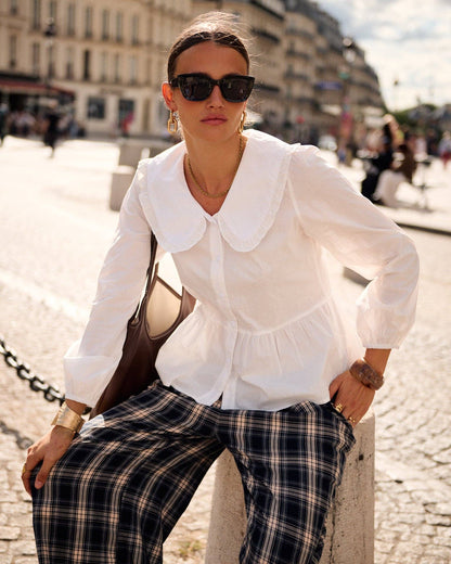 Pantalones Cuadros Franela Culotte
