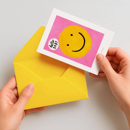 A6 Tarjeta o Postal con Sobre Hello Baby
