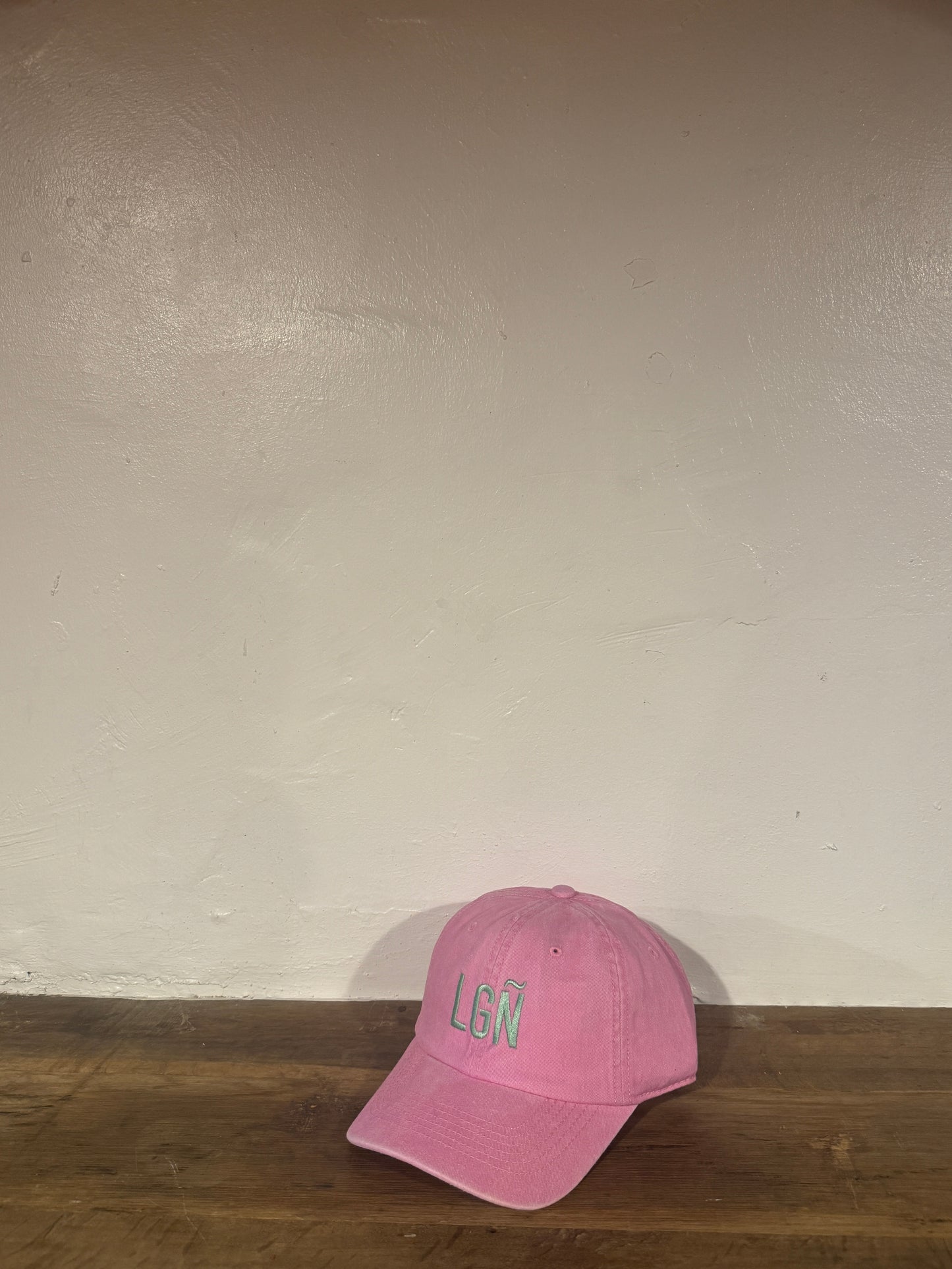 Gorra LGÑ Logroño Rosa Verde Menta