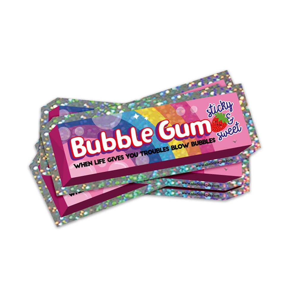 Pegatina Chicle