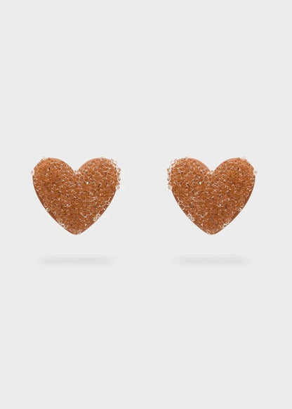 Pendientes Corazón Brillantes