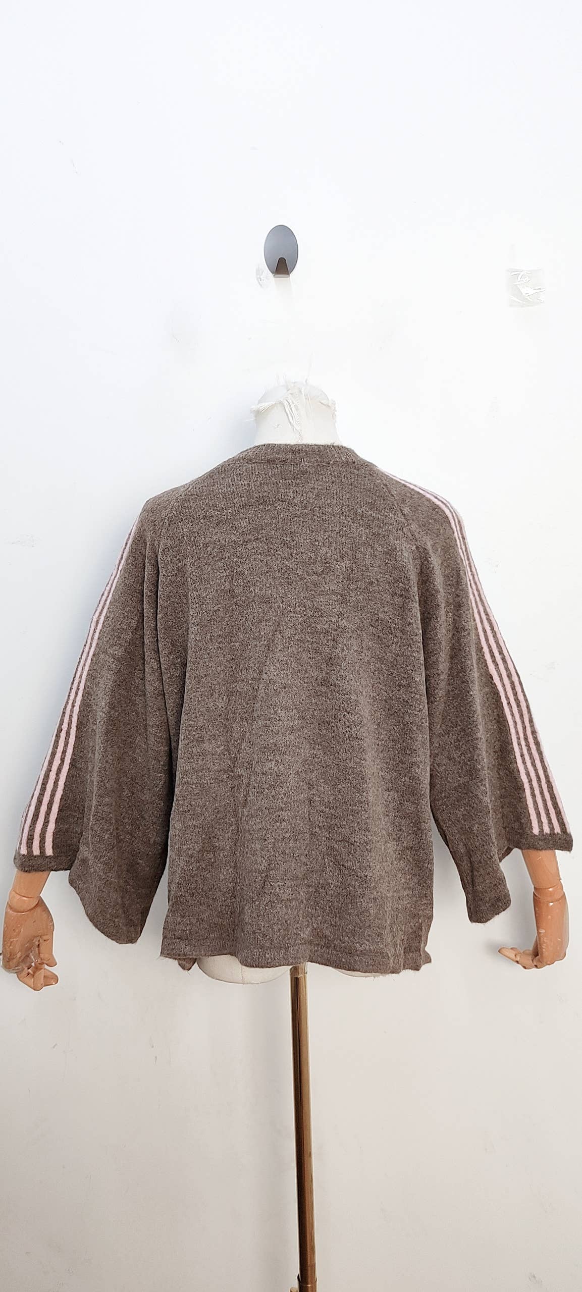 Jersey de punto burdeos