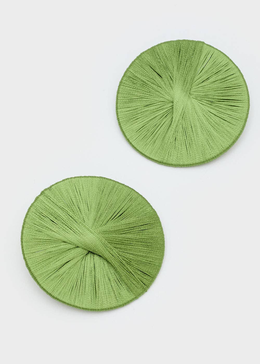 Pendientes Hilos Verdes