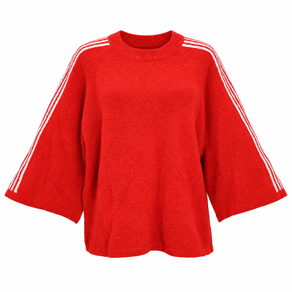 Jersey adidas de punto burdeos — foto de estudio fondo blanco