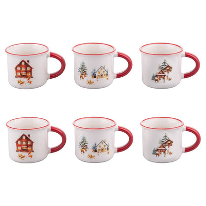 Mini White Village Village Mug