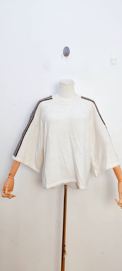 Jersey de punto burdeos