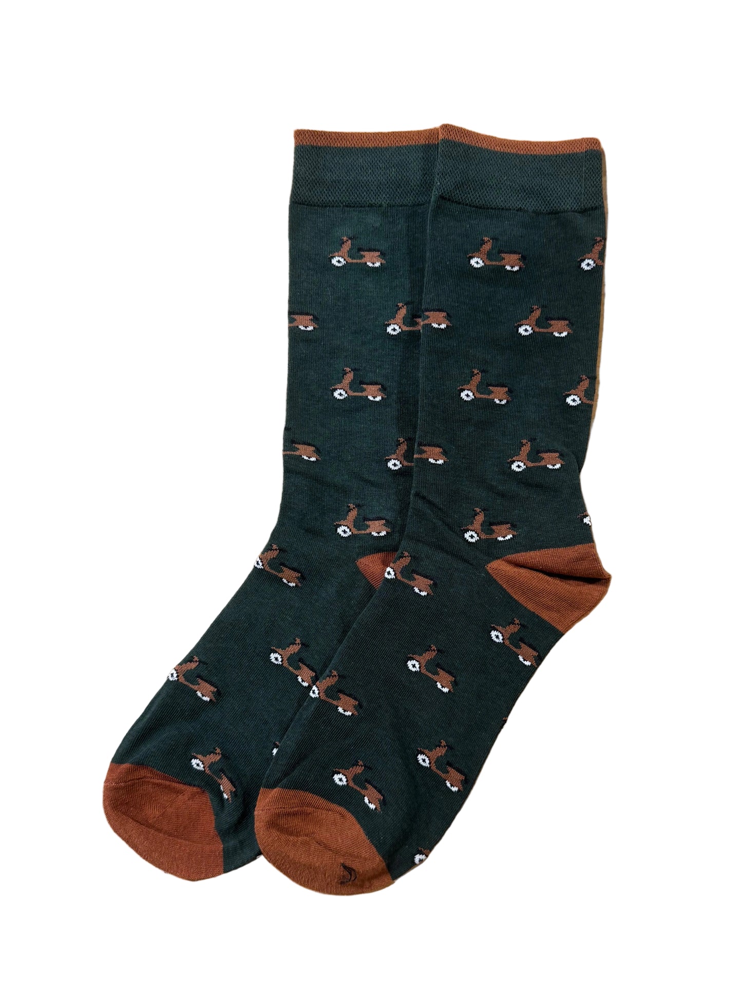 Calcetines Hombre Motos Verdes