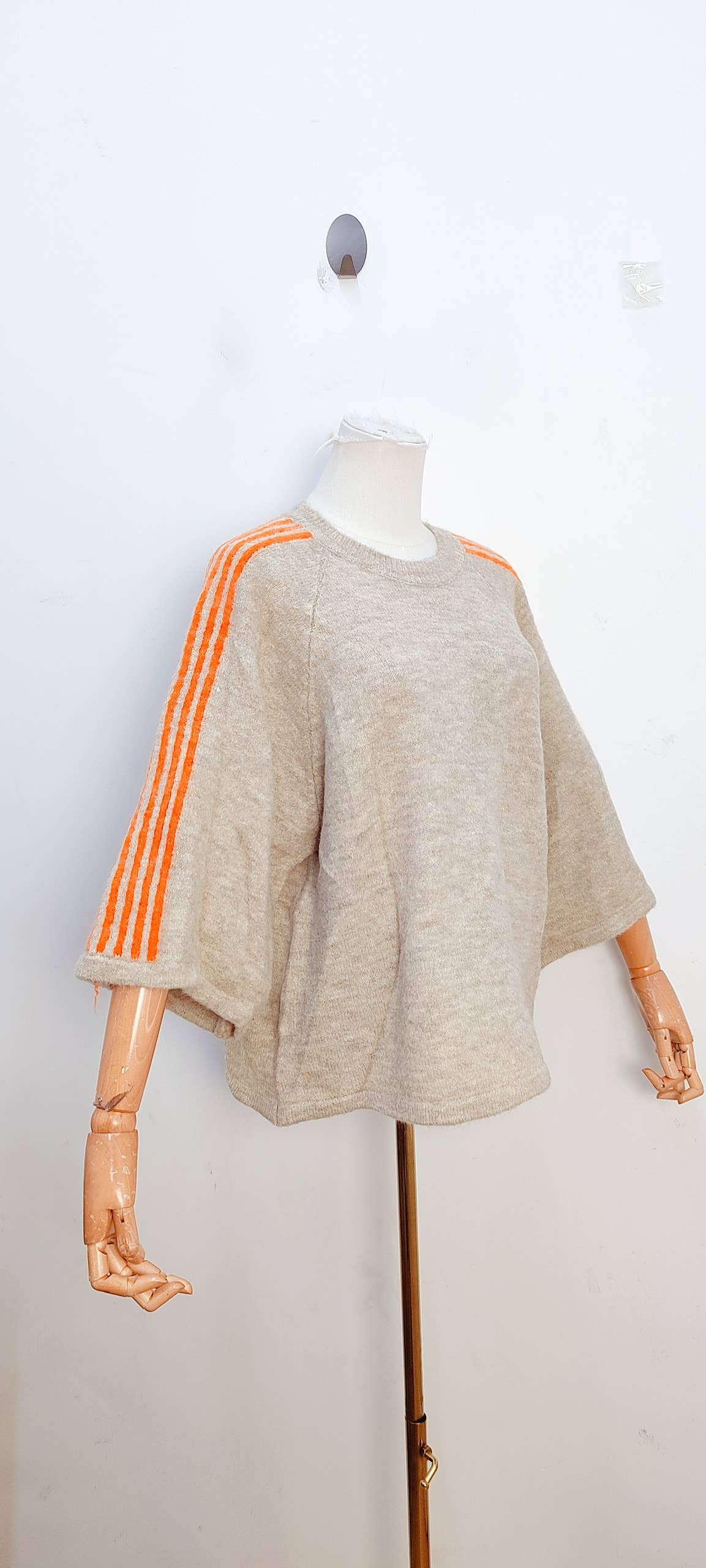 Jersey de punto burdeos