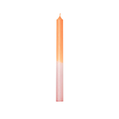 Vela de Candelabro Degradado Rosa Blanco Naranja