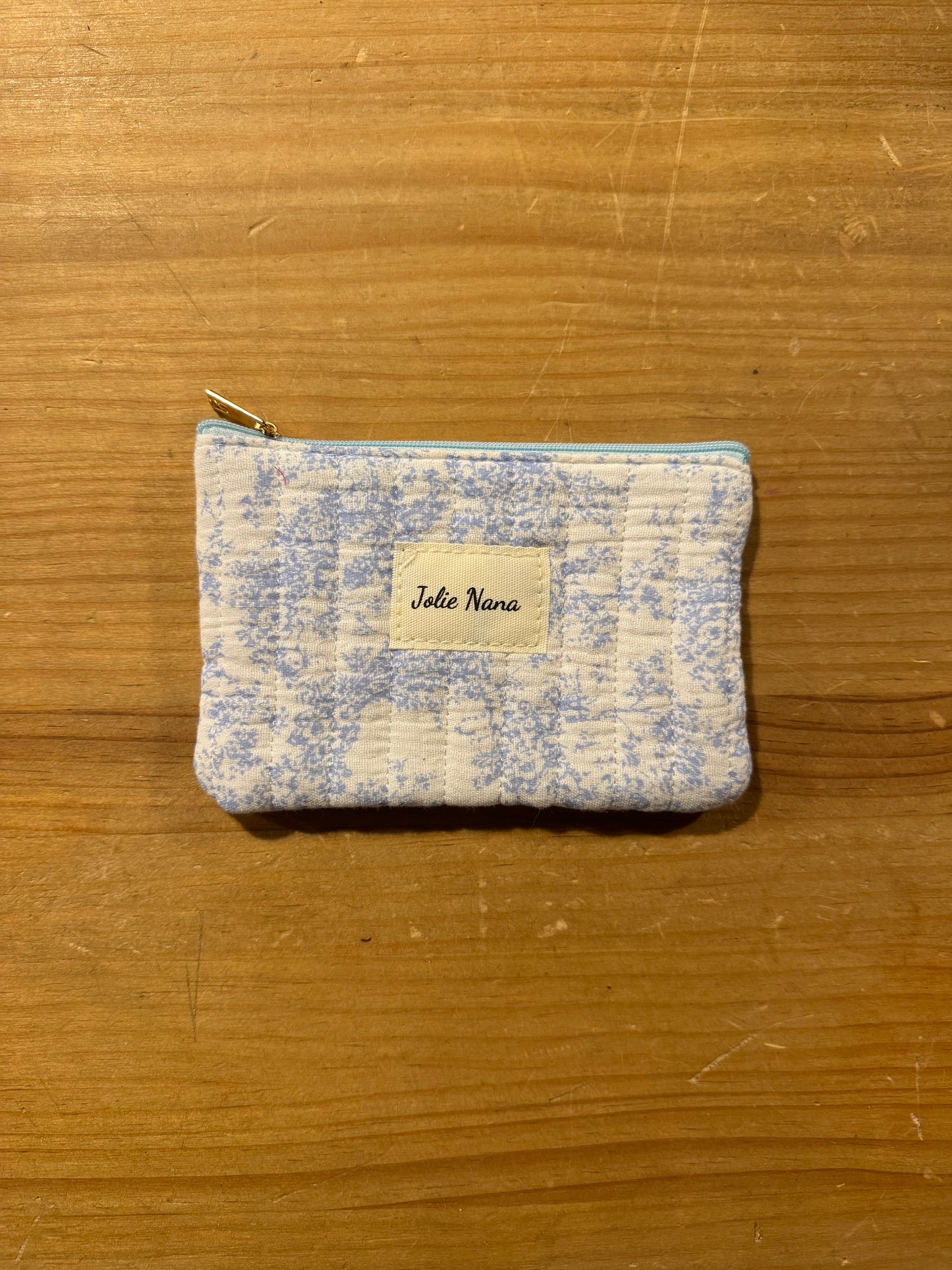Monedero Toile de Jouy Azul