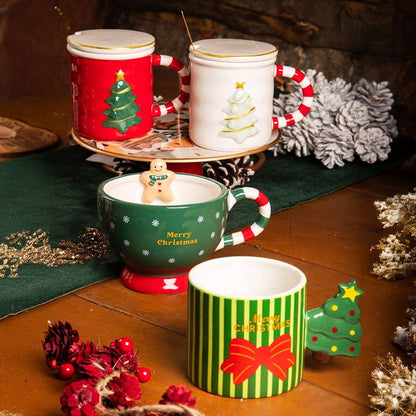 Merry Christmas Gingerbread Man Mug