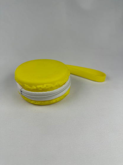 Monedero Silicona Macaron Amarillo