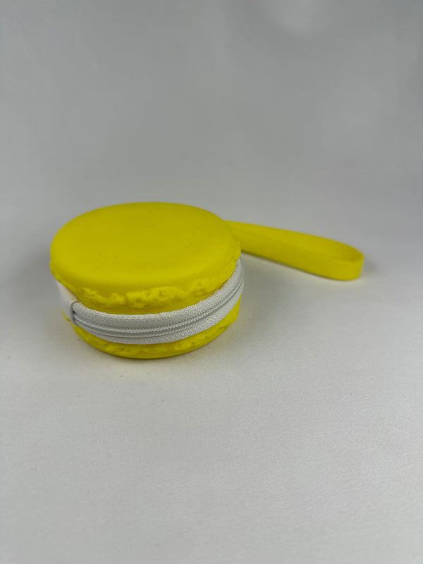 Monedero Silicona Macaron Amarillo
