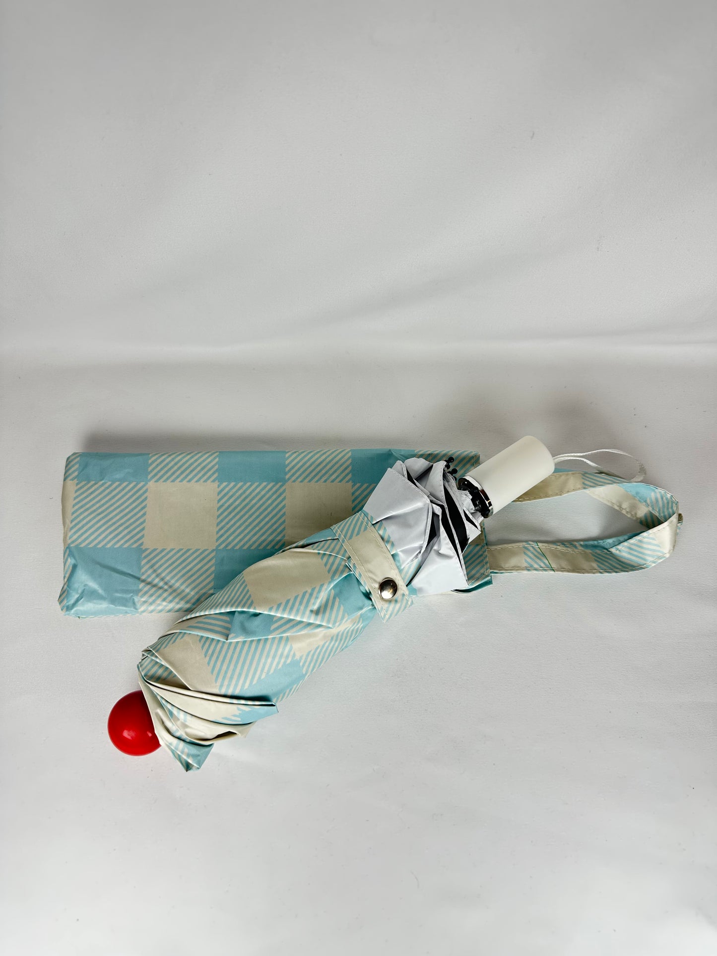 Paraguas Vichy Cuadros Pata de Gallo