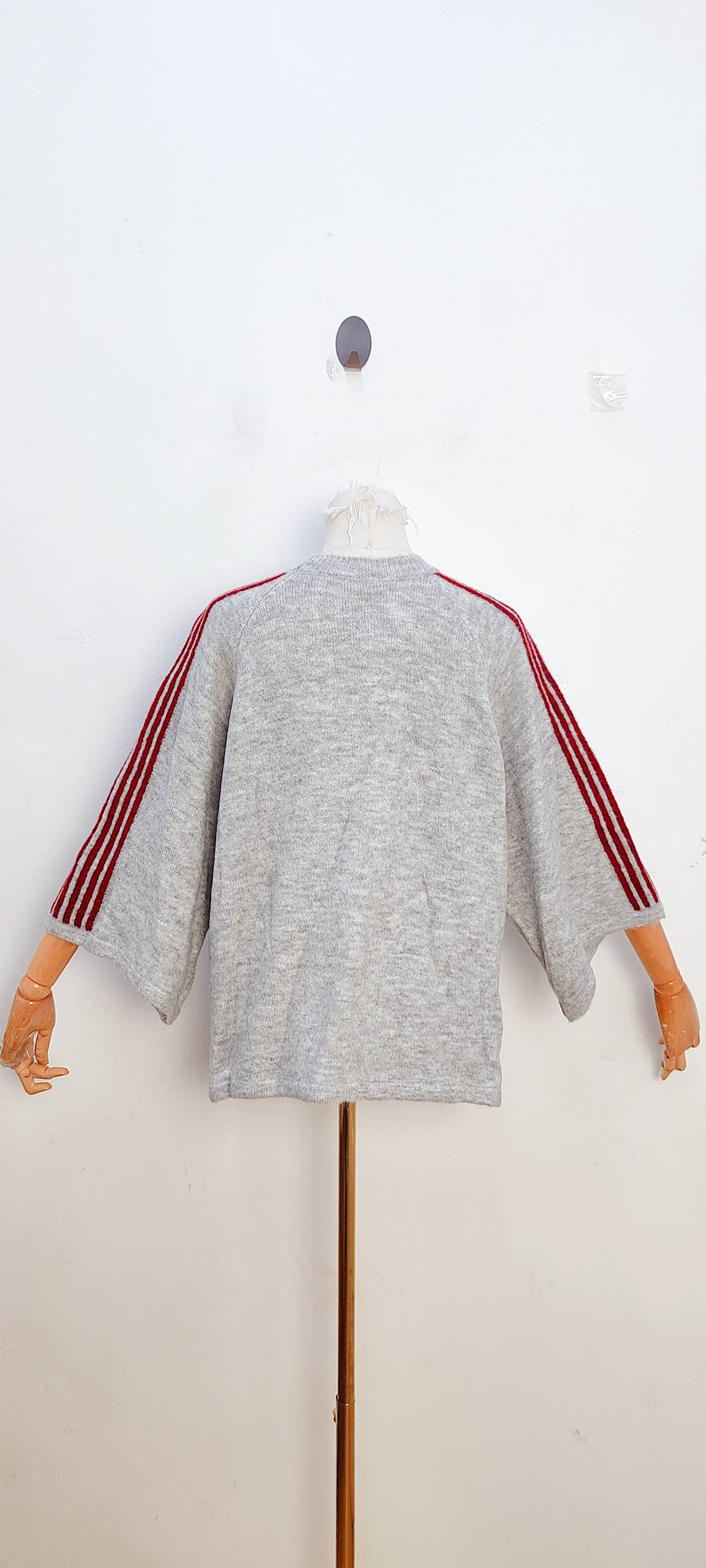 Jersey de punto burdeos