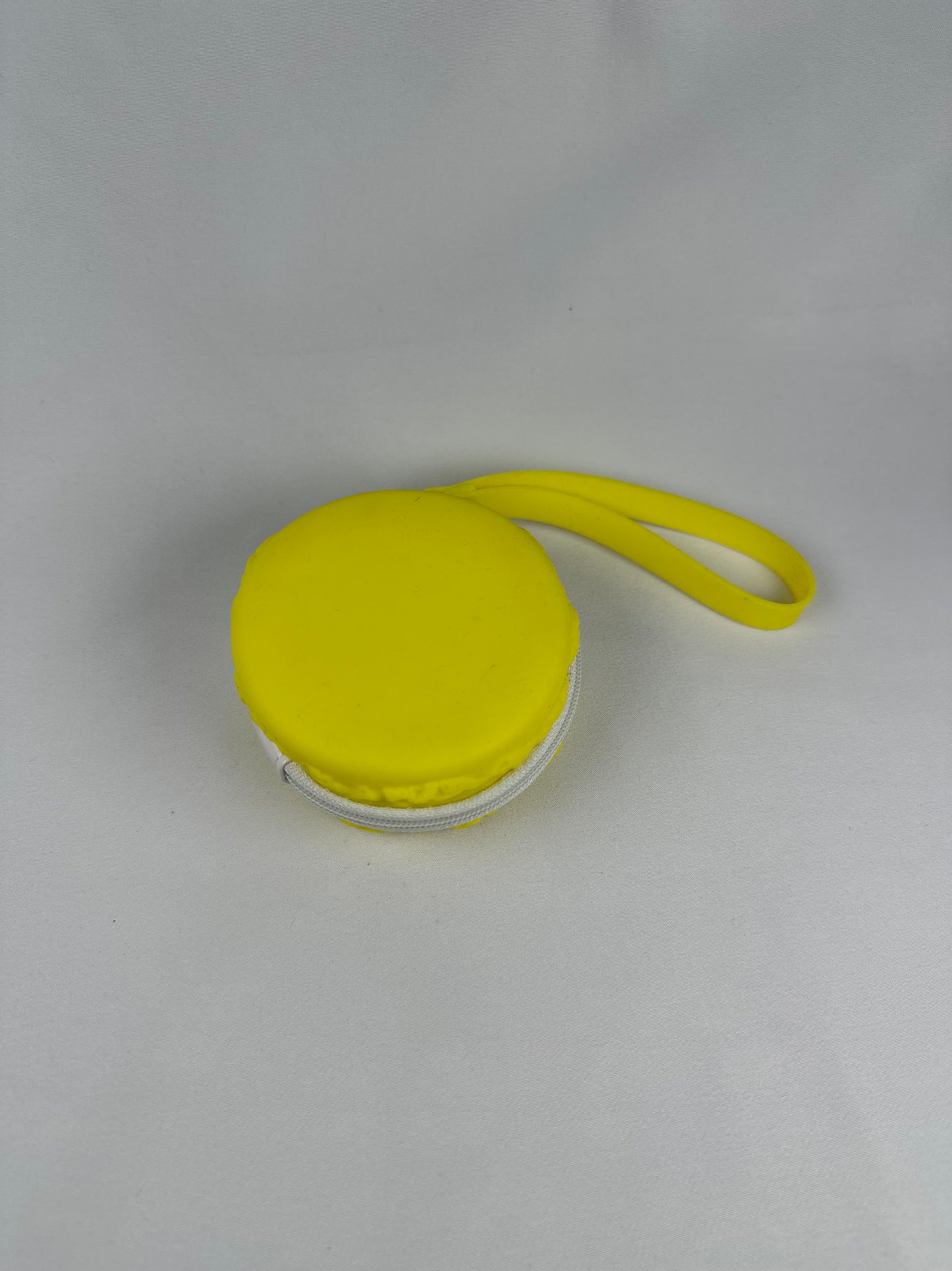 Monedero Silicona Macaron Amarillo