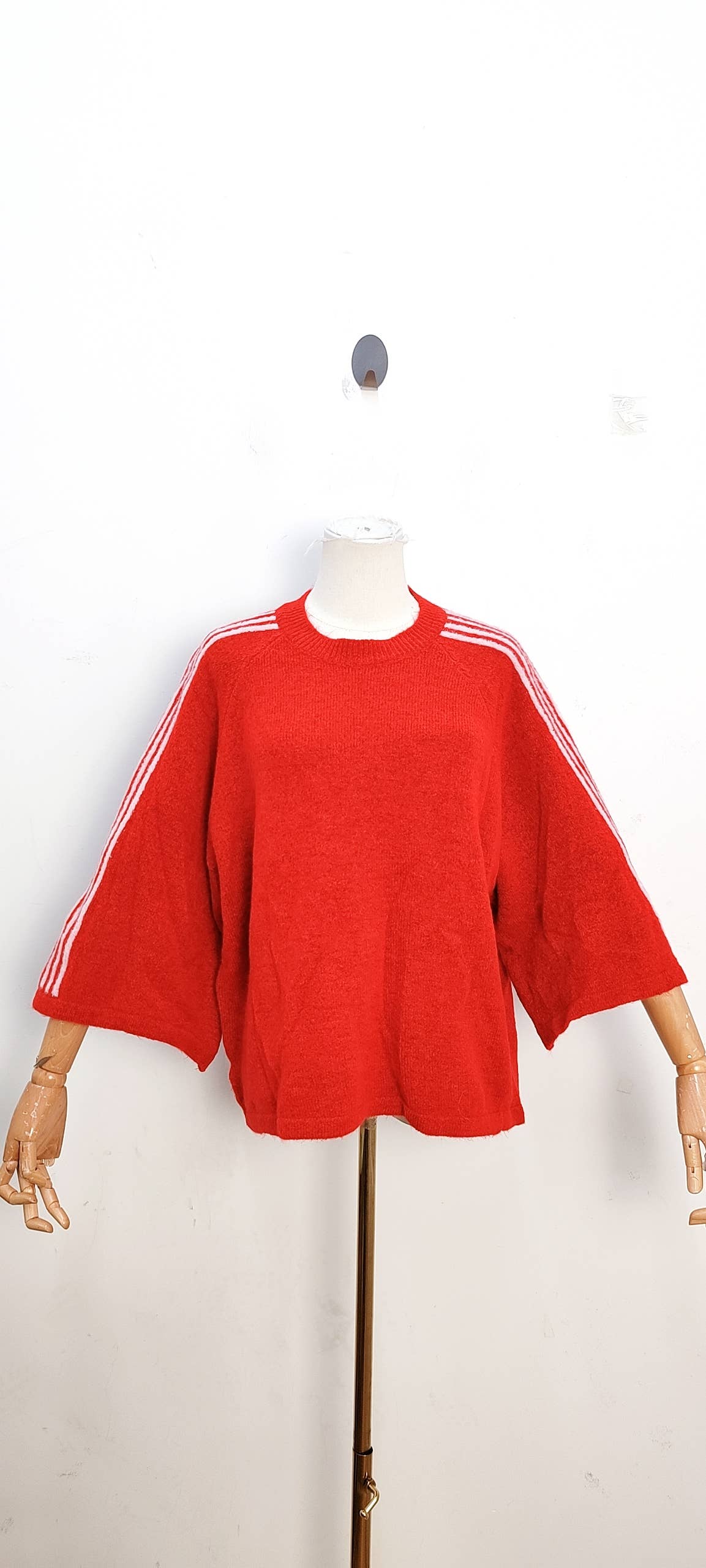 Jersey de punto burdeos