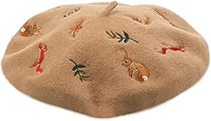 Boina Bordado Campestre Beige