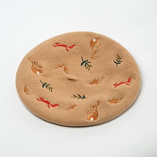 Boina Bordado Campestre Beige