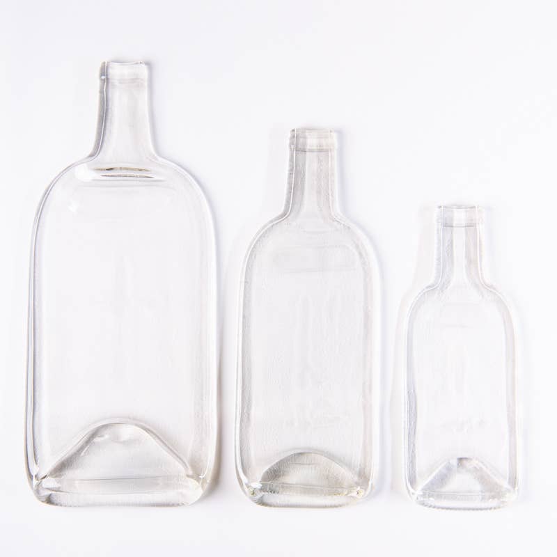 Botella Aplastada Transparente Pequeña