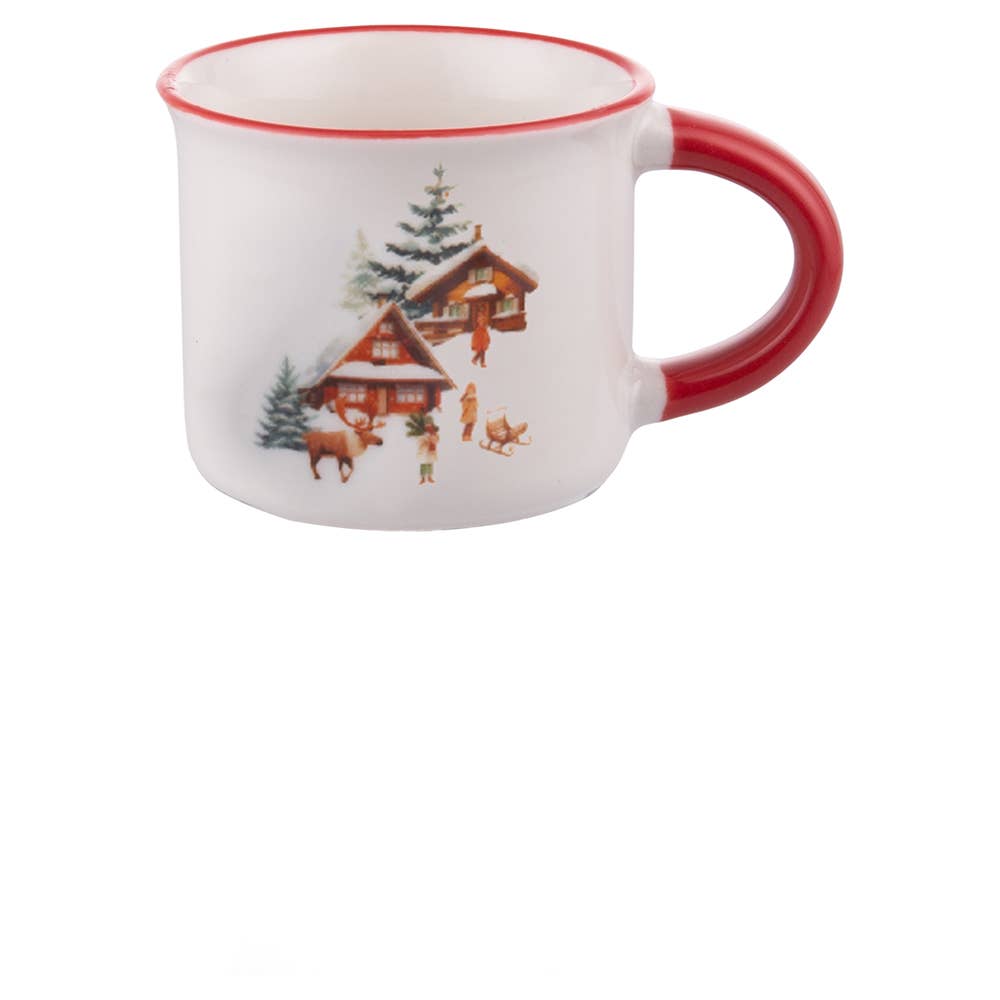 Mini White Village Village Mug