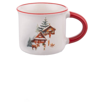 Mini White Village Village Mug