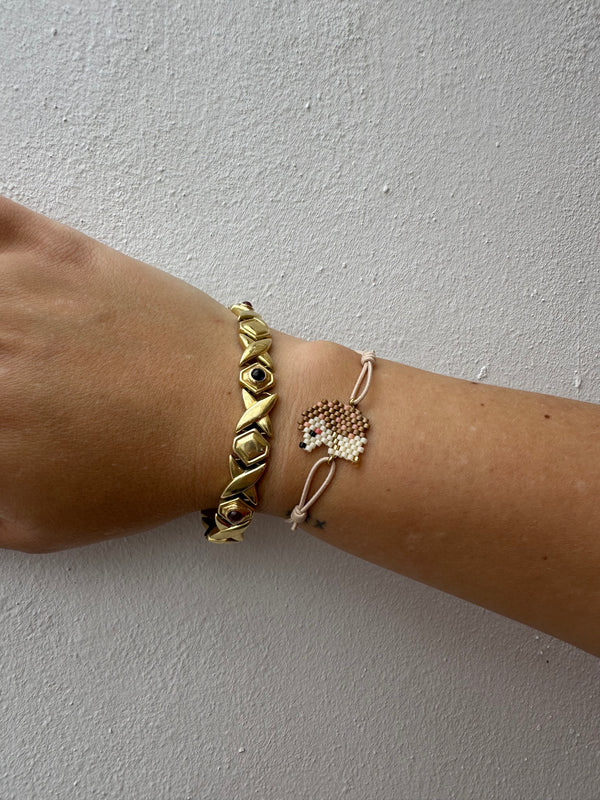 Pulsera Elástica Miyuki Erizo