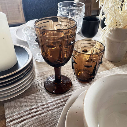 Copa Cara Ámbar Marrón