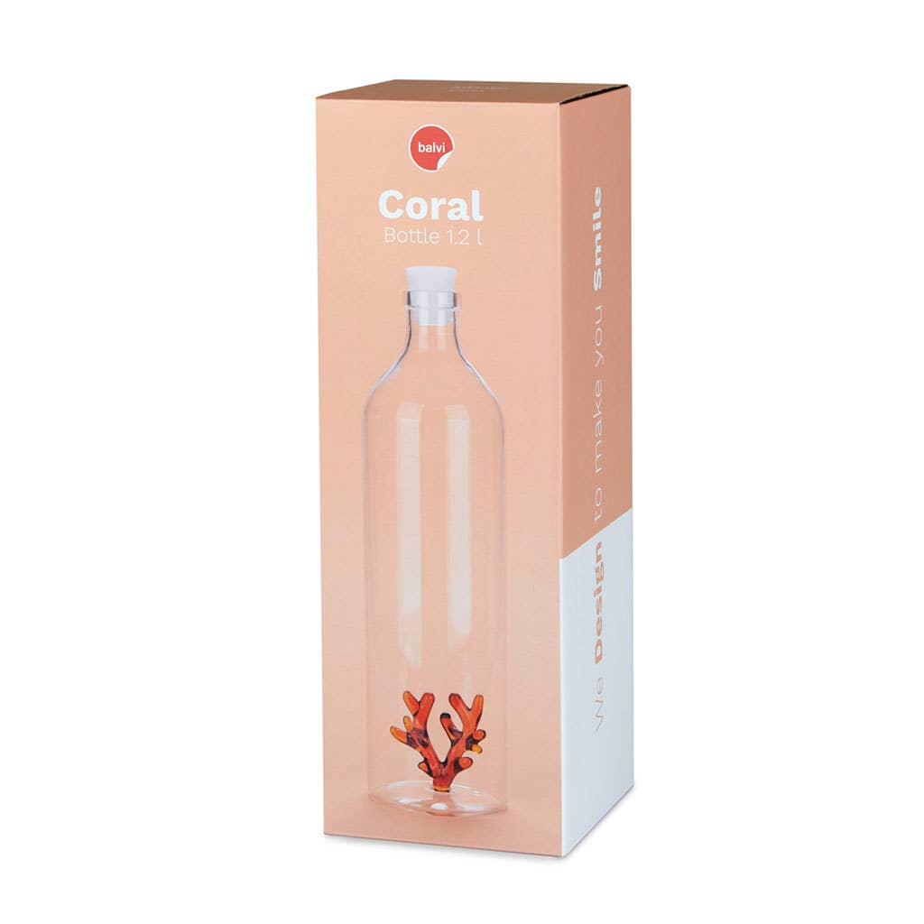 Botella Agua Coral