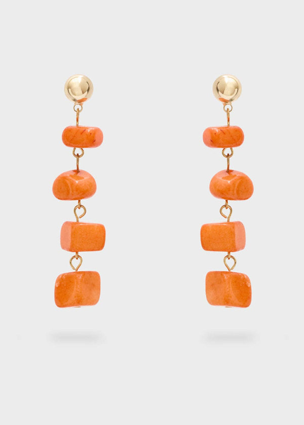 Pendintes Piedras Naranjas