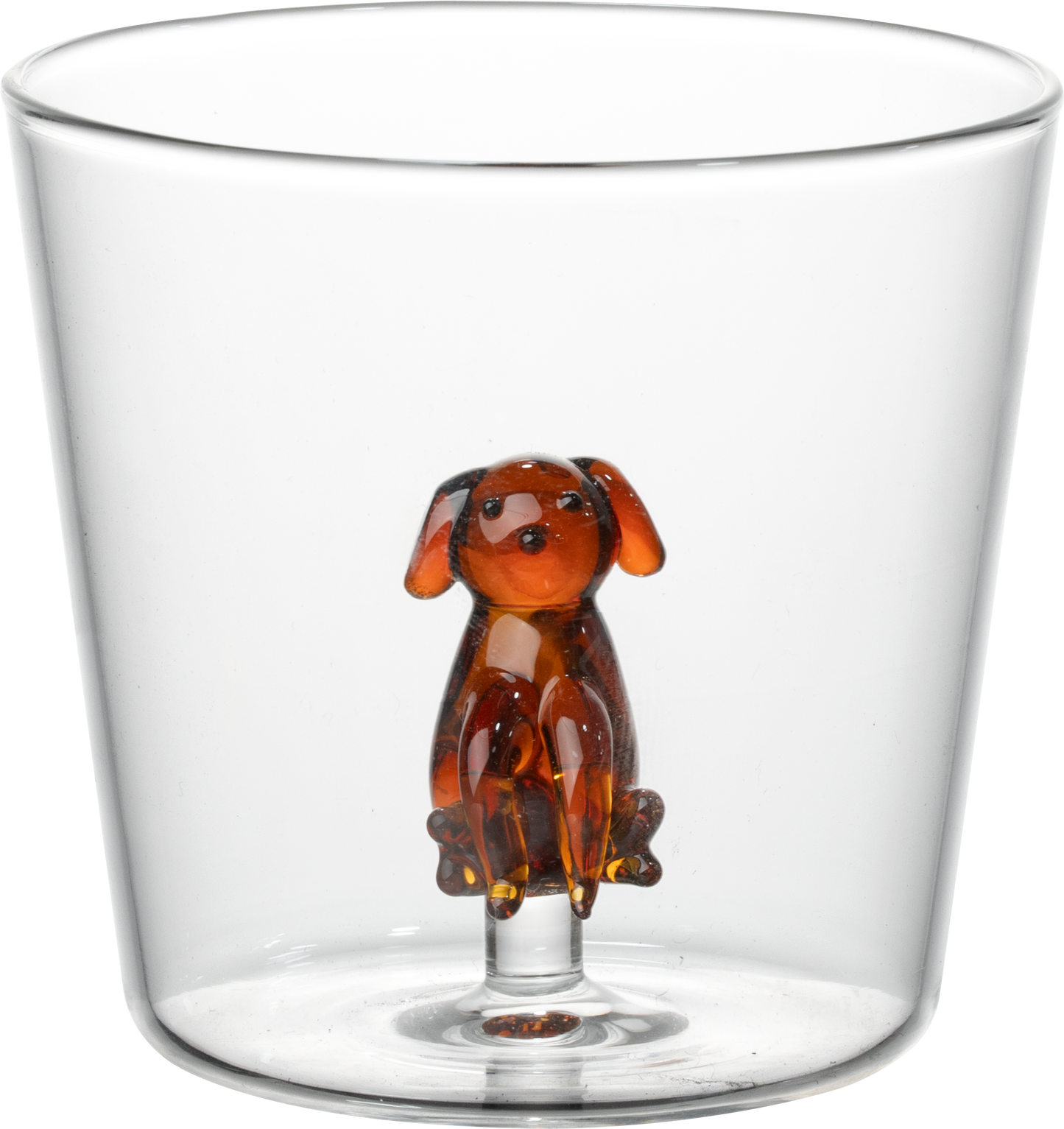 Vaso Vidrio Figura Dentro Girasol