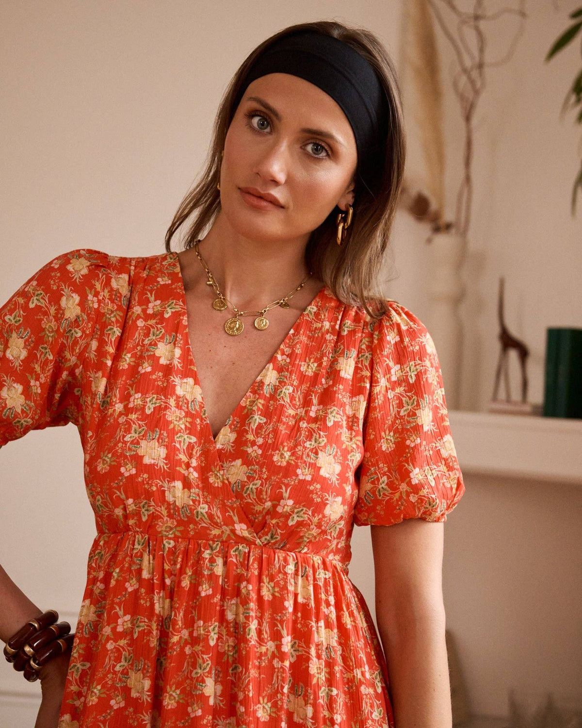 Vestido Falyne rojo