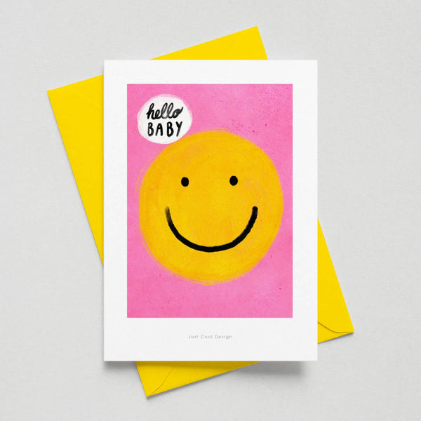 A6 Tarjeta o Postal con Sobre Hello Baby