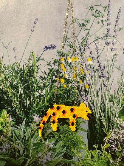 Collar Miyuki Leopardo