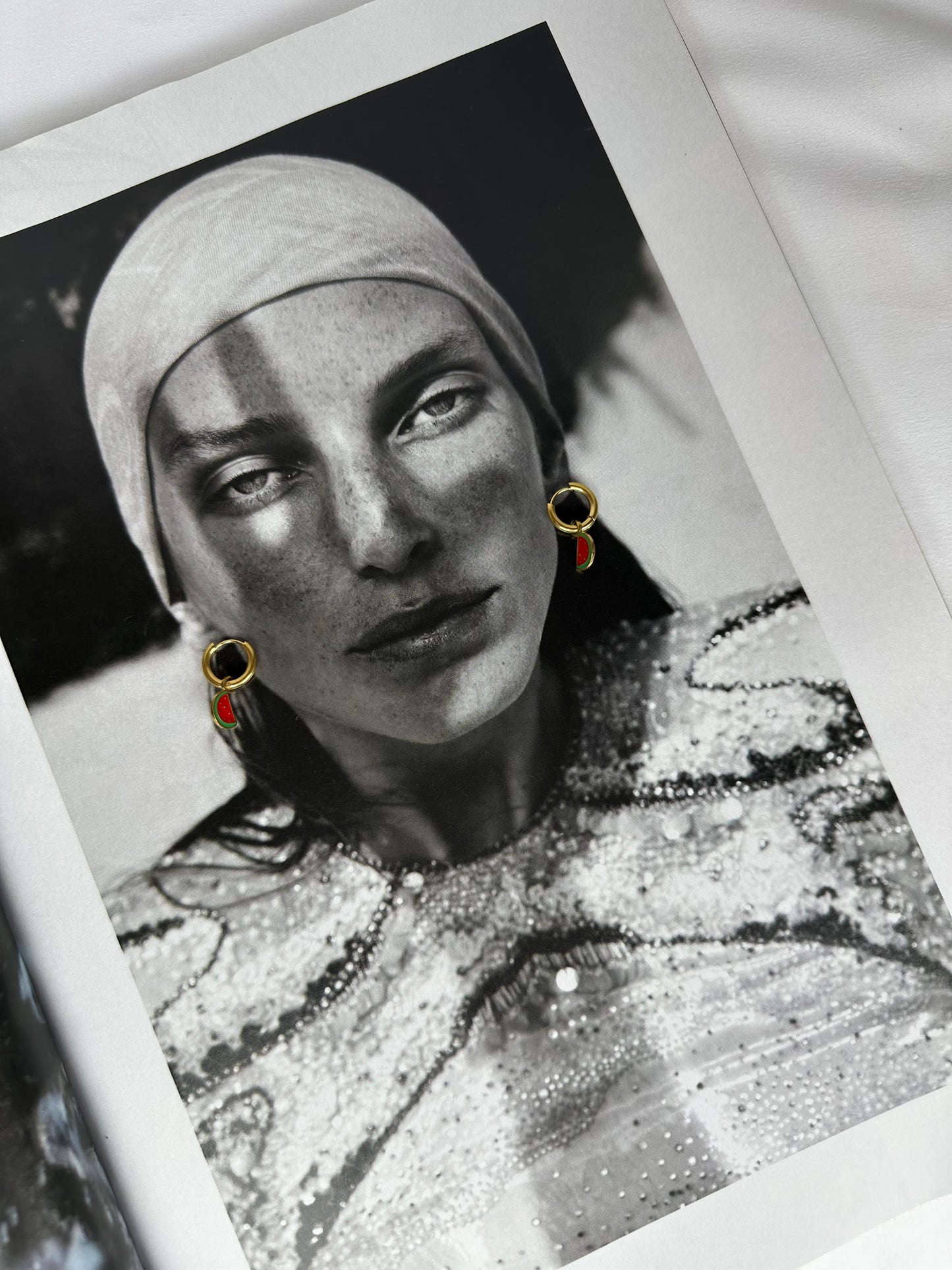 Mini Pendientes Sandía