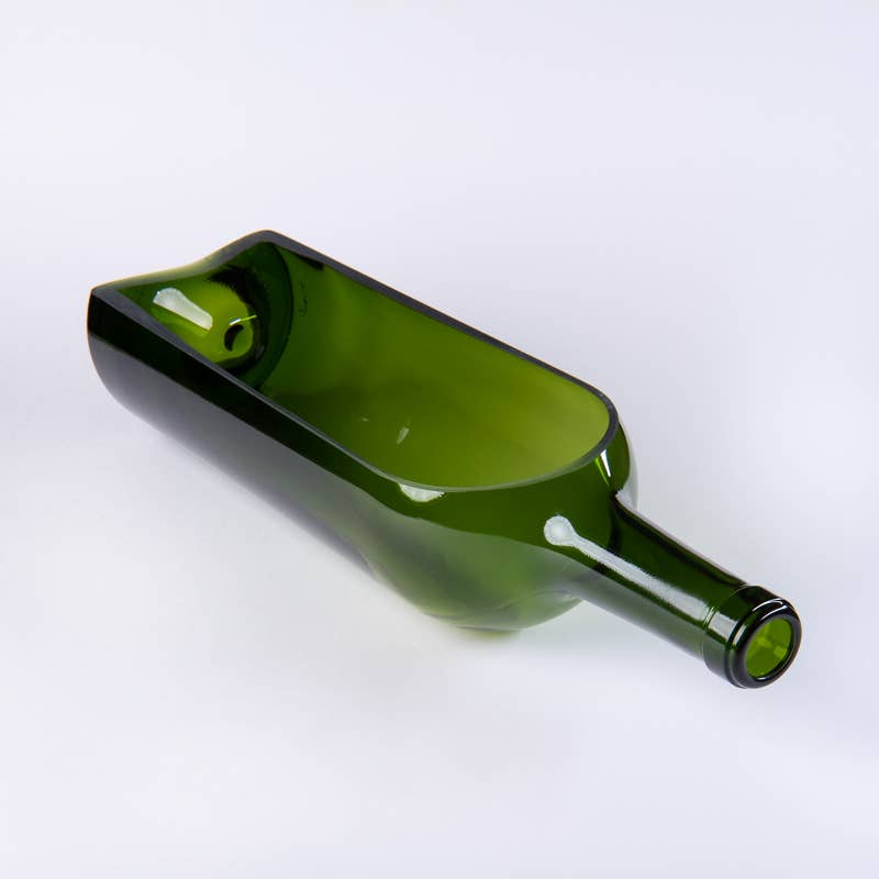 Mitad Botella Verde Grande